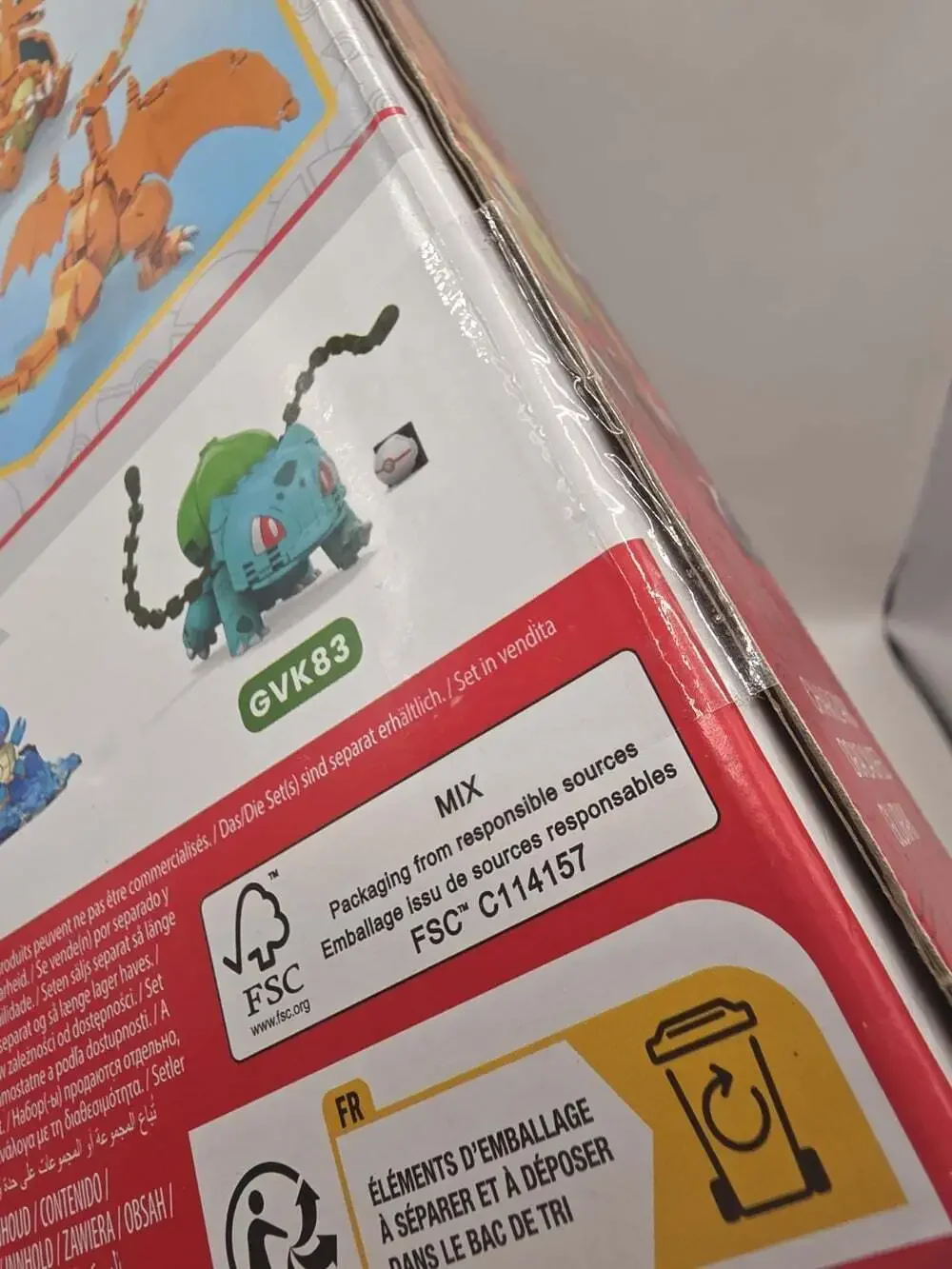 New- Mega Construx Pokemon Charizard Set